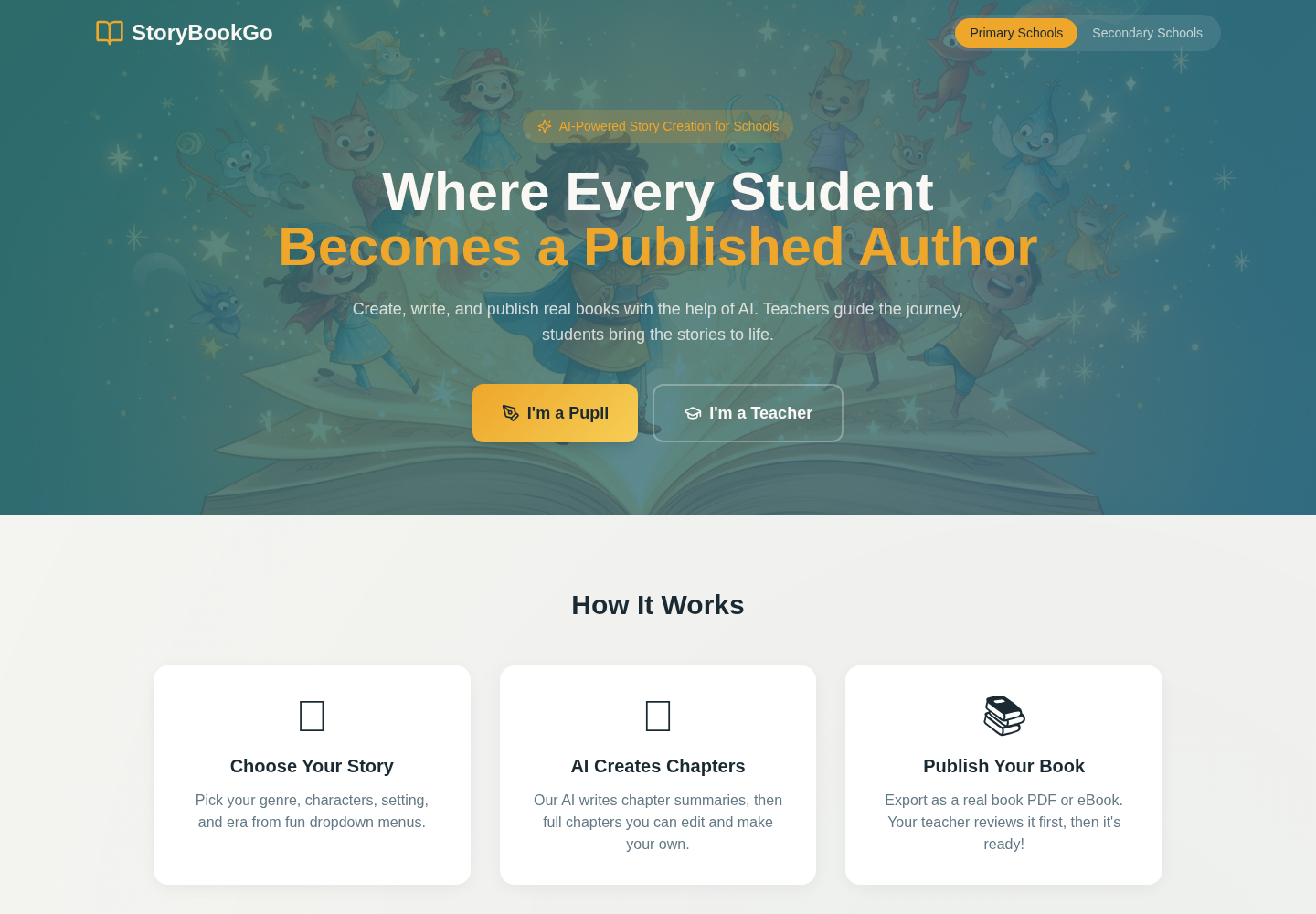 StoryBookGo website preview